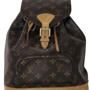 Louis Vuitton GM Montsouris Backpack, Monogrammed